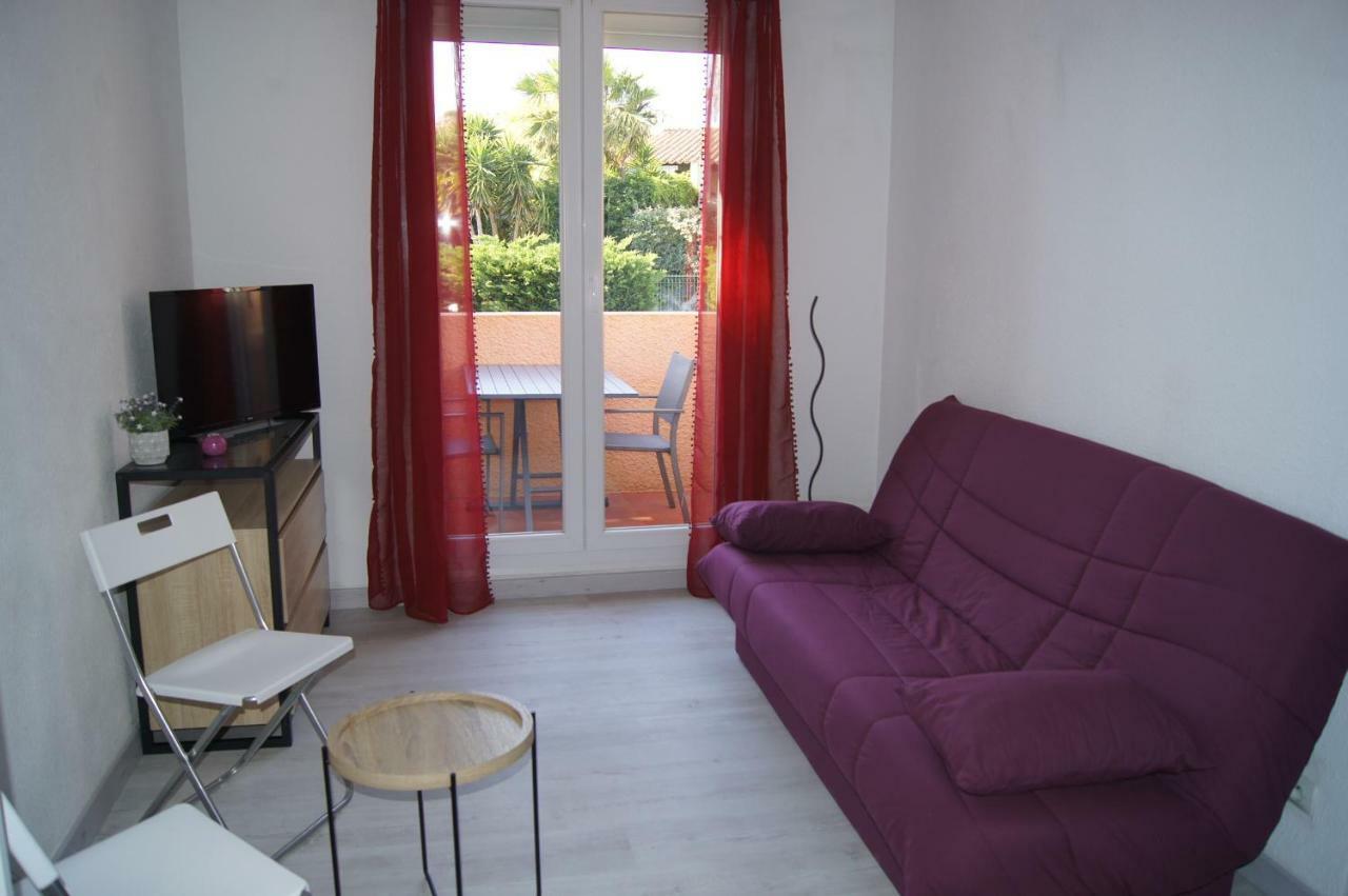 Lara 2 - T2 Balcon Piscine Lit Double & Clic-Clac Parking Pres Du Centre-Port Et Ile Loisirs Agde Exterior foto